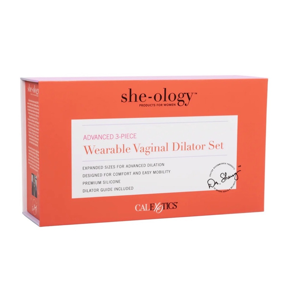 She-ology Wearable Vaginal Dilator Set - Orange NEW/UNOPENED